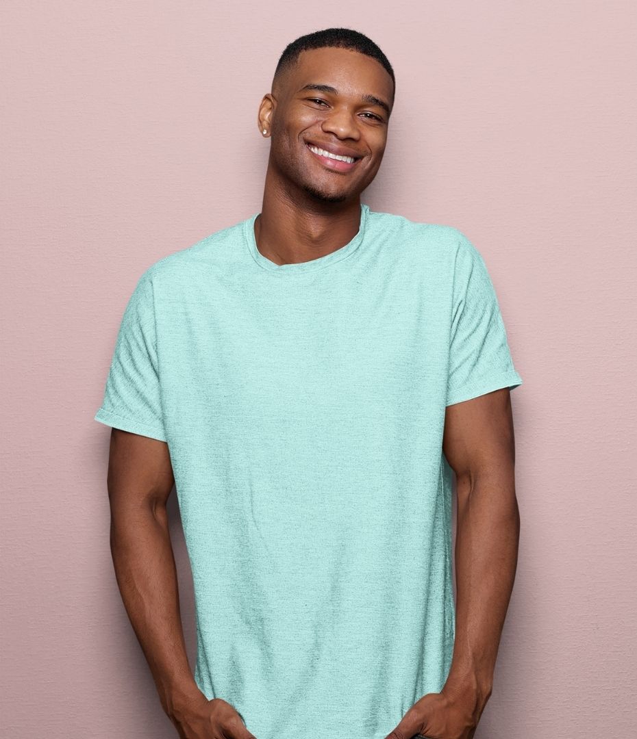 Arctic Mist Cotton T-Shirt