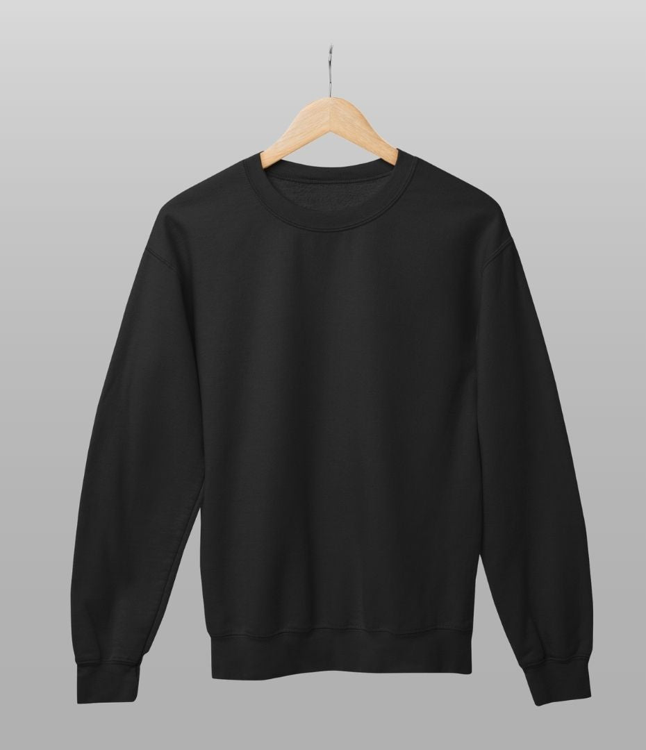 Jet Black Men’s Sweatshirt