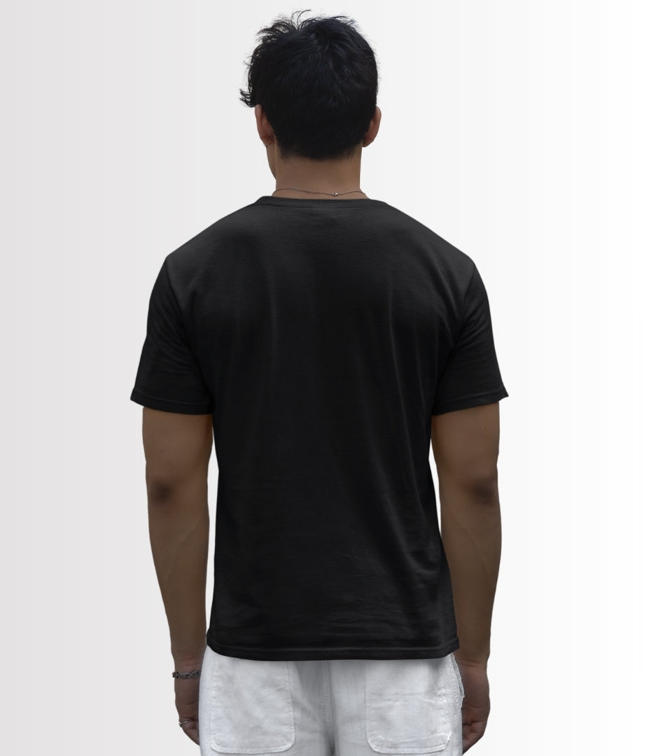 Onyx Black Crewneck T-Shirt