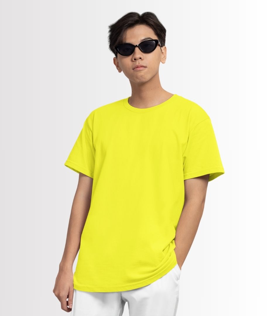 Radiant Yellow Cotton T-Shirt