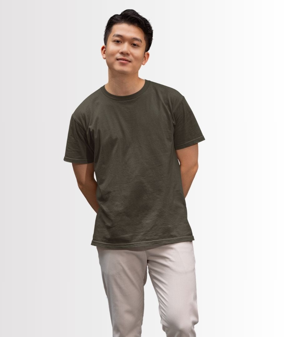 Woodland Olive Crew T-Shirt