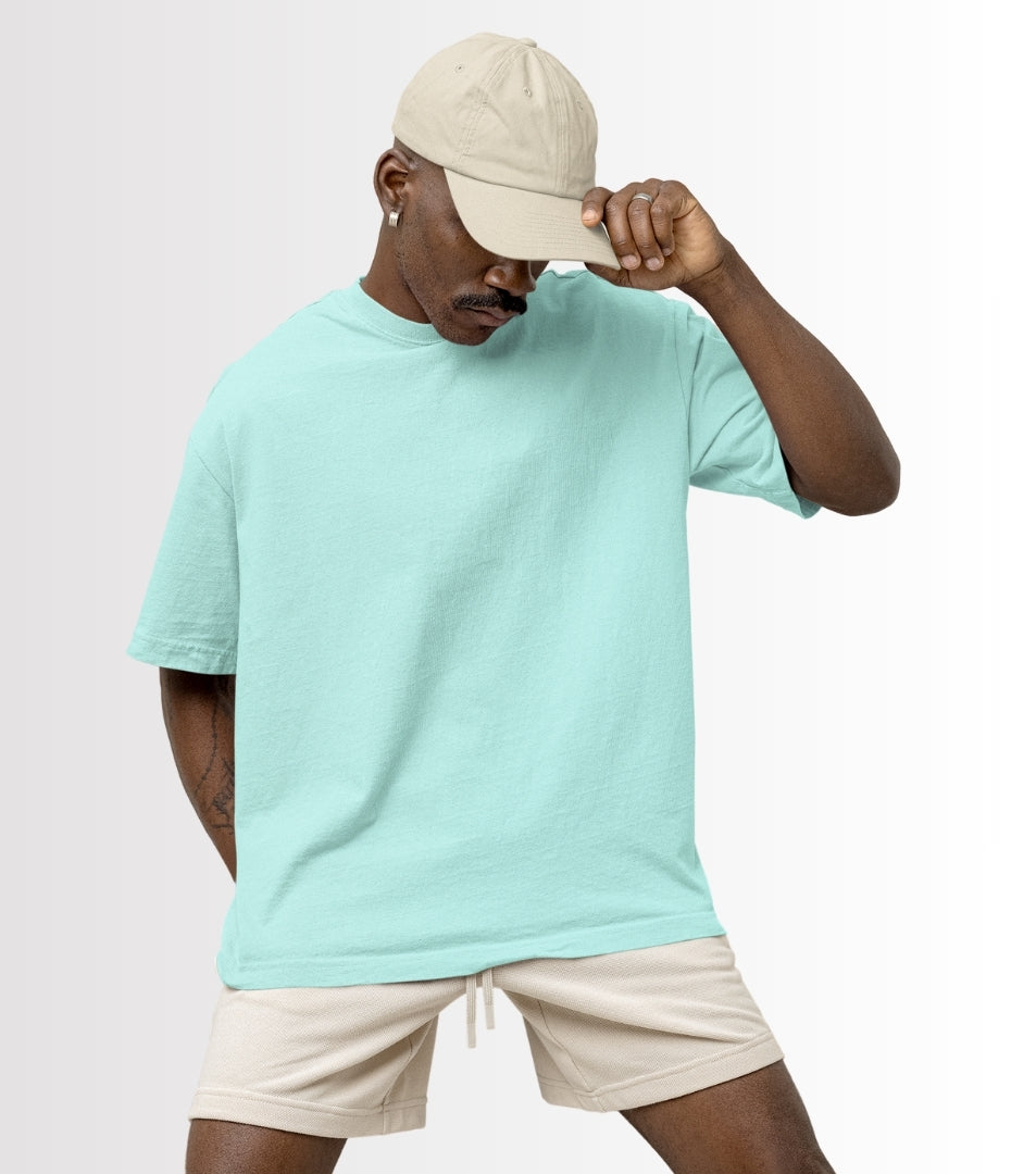 Cool Aqua Oversized T-Shirt