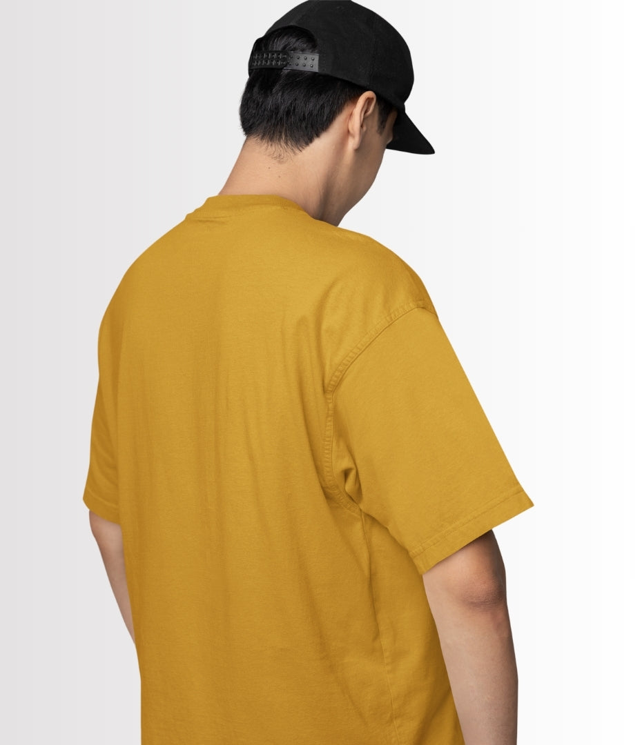Vintage Mustard Oversized T-Shirt