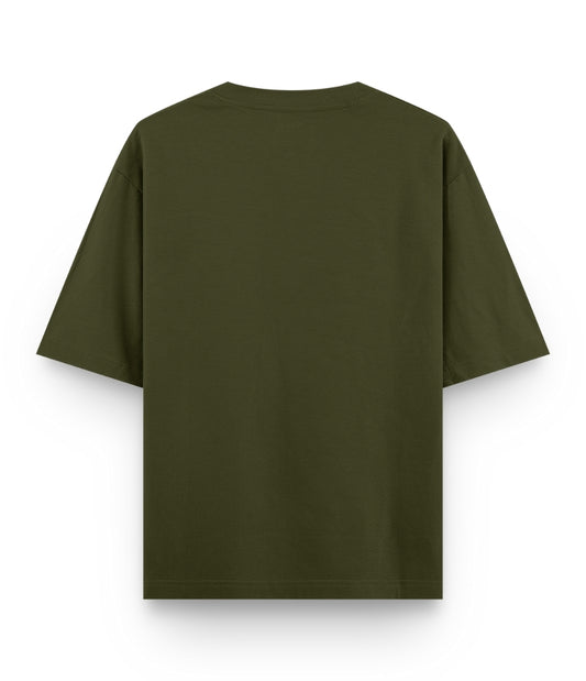 Moss Olive Oversized T-Shirt