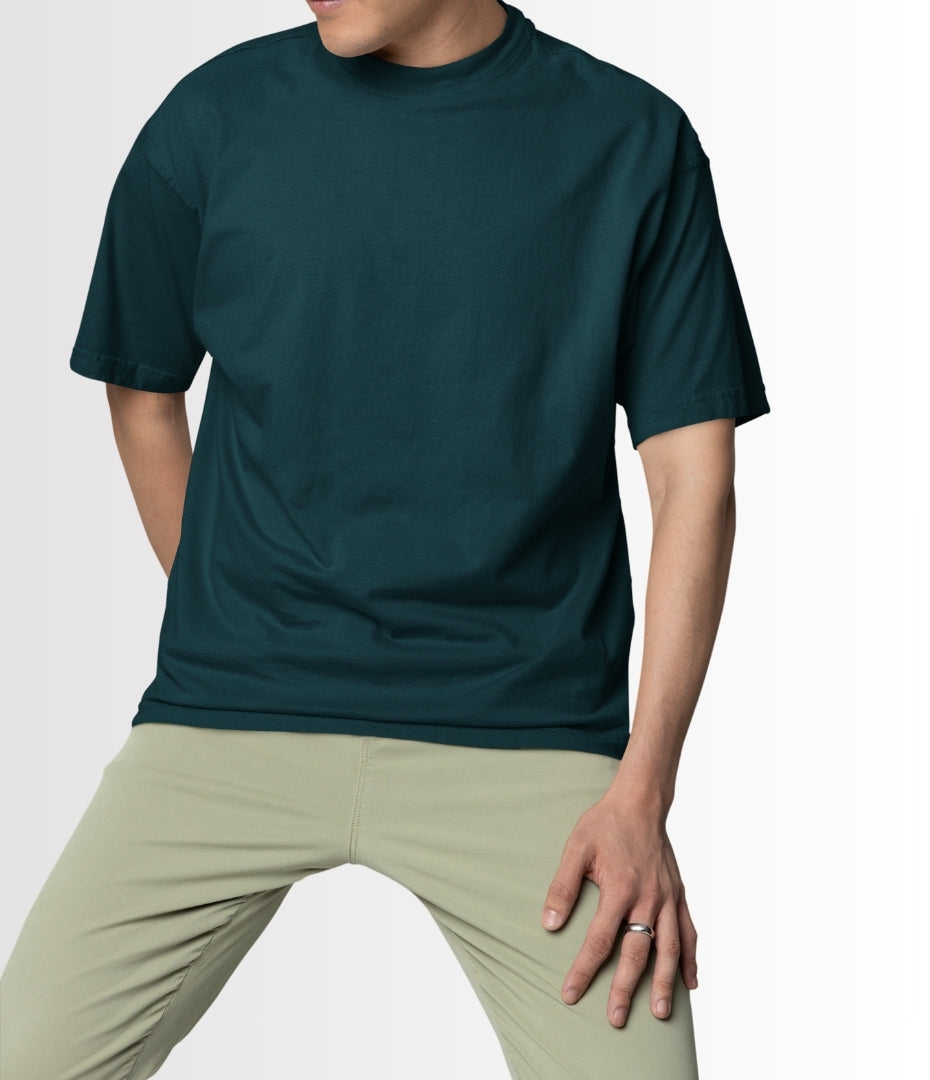 Deep Petrol Oversized T-Shirt