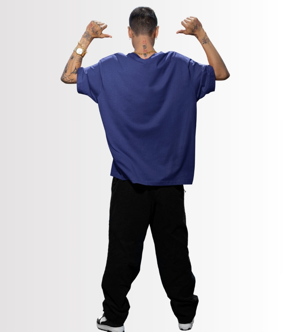 Regal Wave Oversized T-Shirt