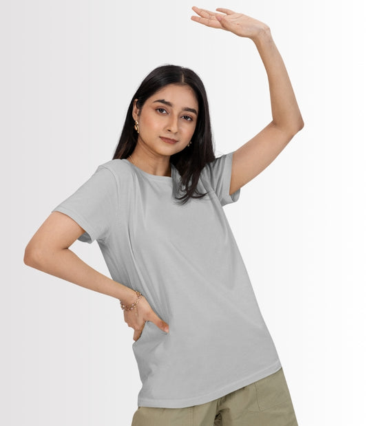 Whisper Grey Oversized T-Shirt