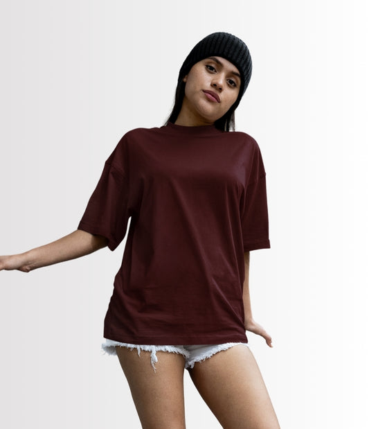 Velvet Rouge Oversized T-Shirt