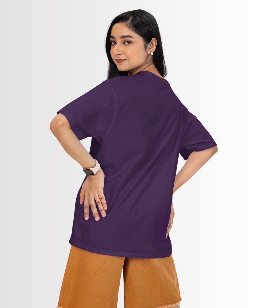 Violet Majesty Oversized T-Shirt