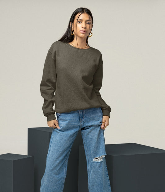 Olive Aura Sweatshirt