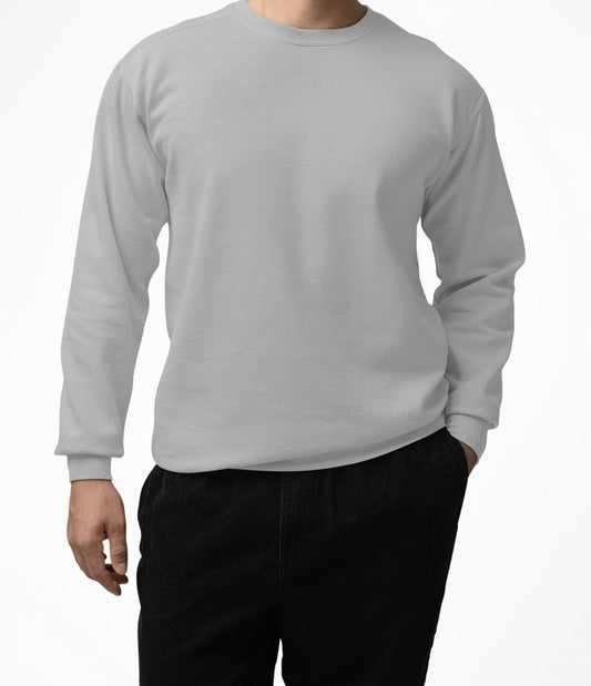 Stone Grey Melange Men’s Sweatshirt