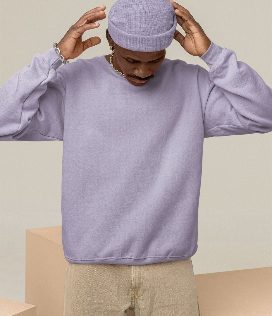 Soft Lavender Men’s Sweatshirt