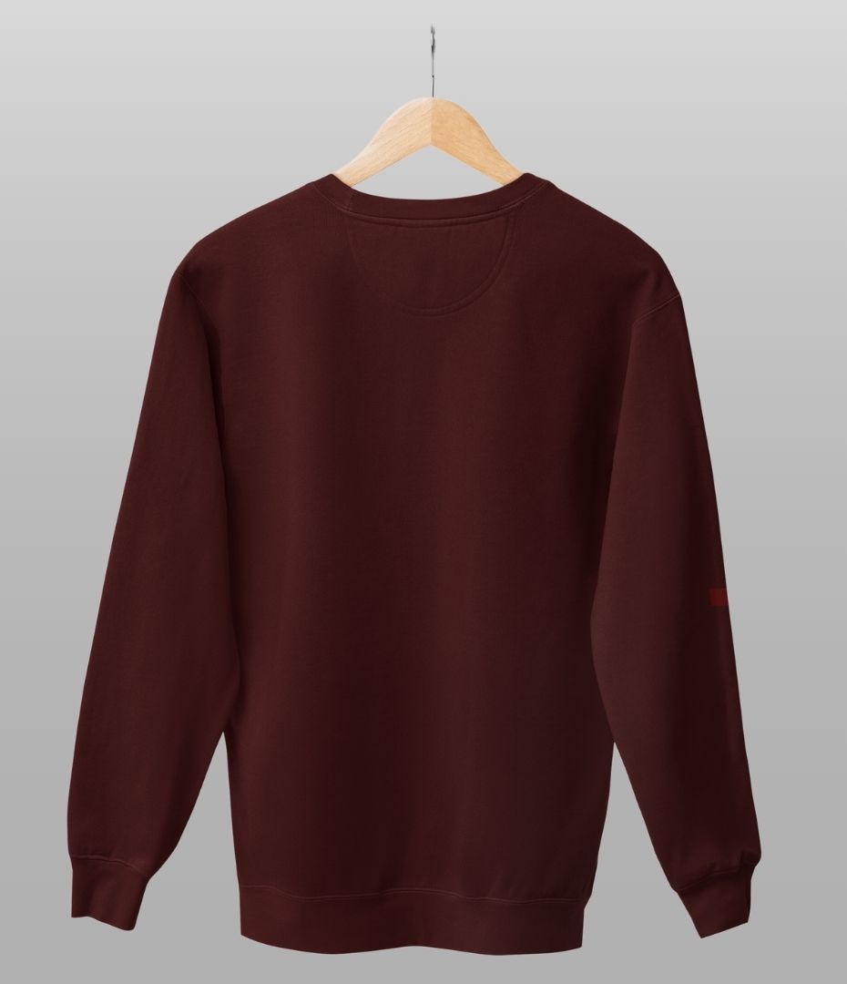 Maroon Depth Men’s Sweatshirt