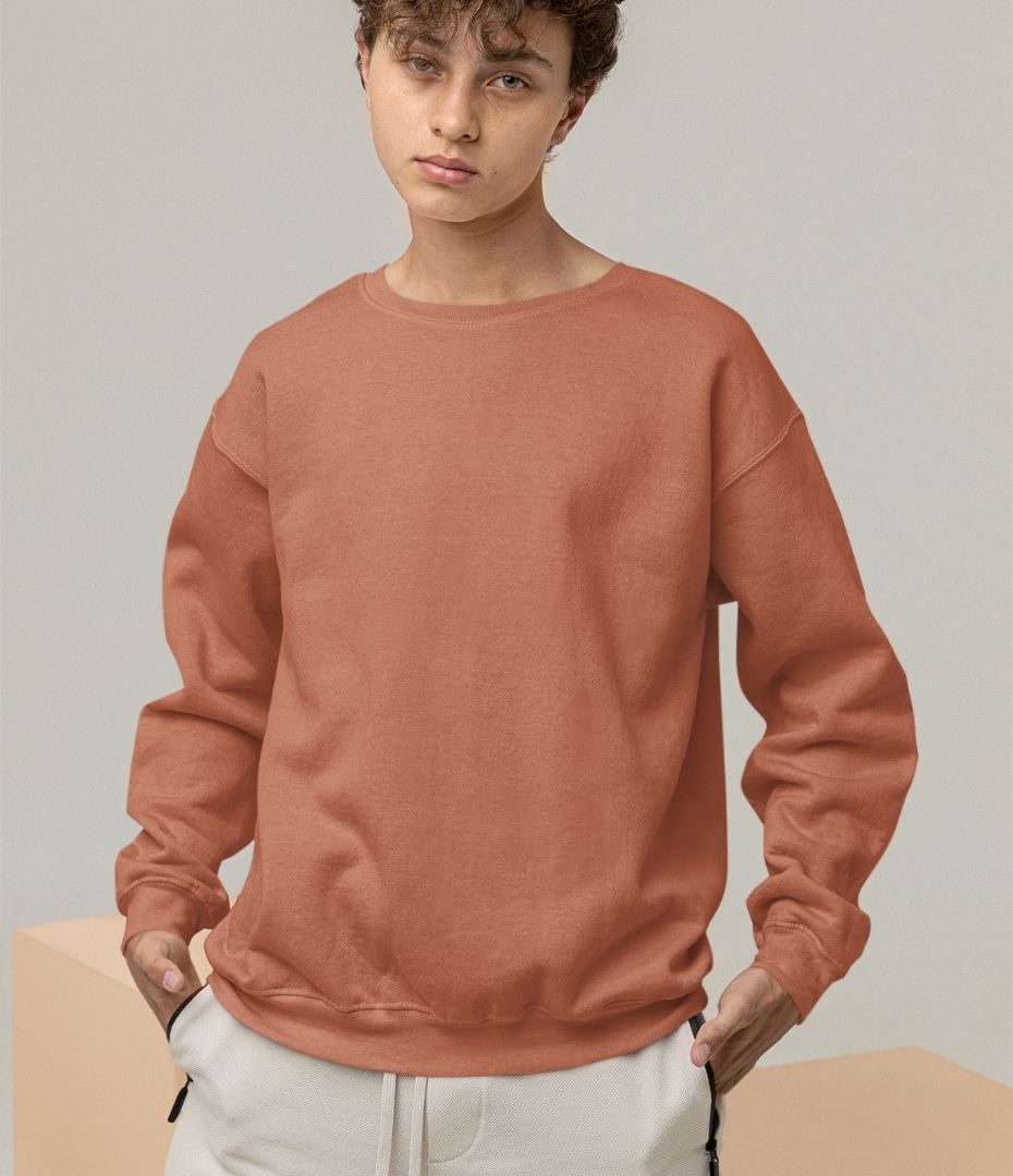 Sunset Coral Men’s Sweatshirt