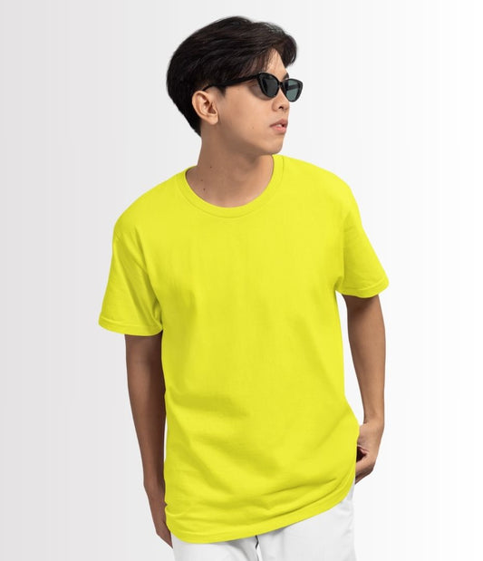 Radiant Yellow Cotton T-Shirt