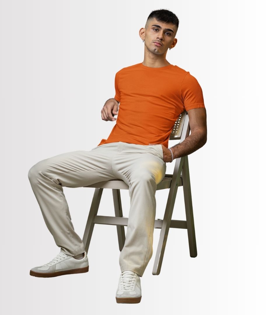 Burnt Sunset Cotton T-Shirt