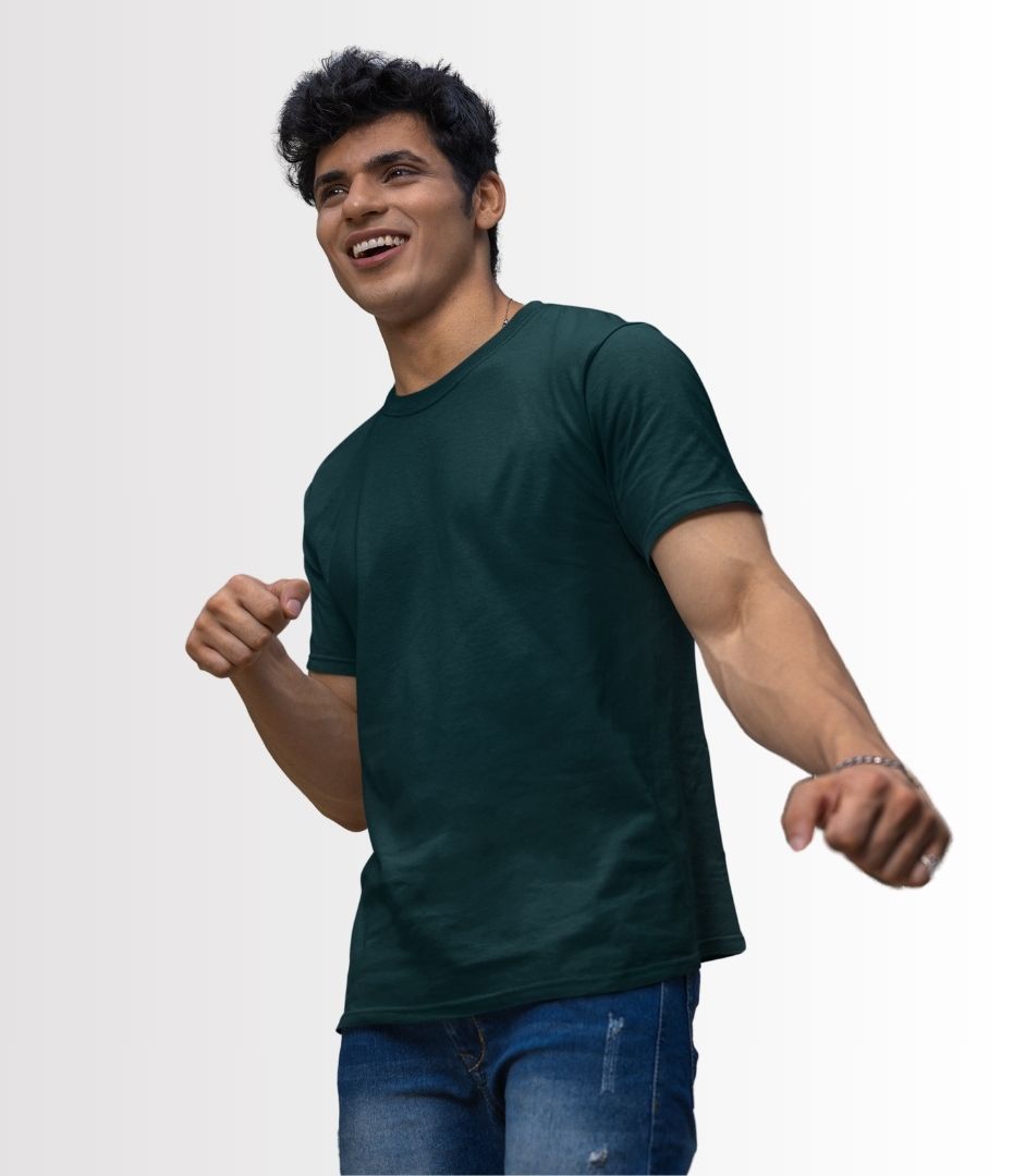 Deep Petrol Crew T-Shirt