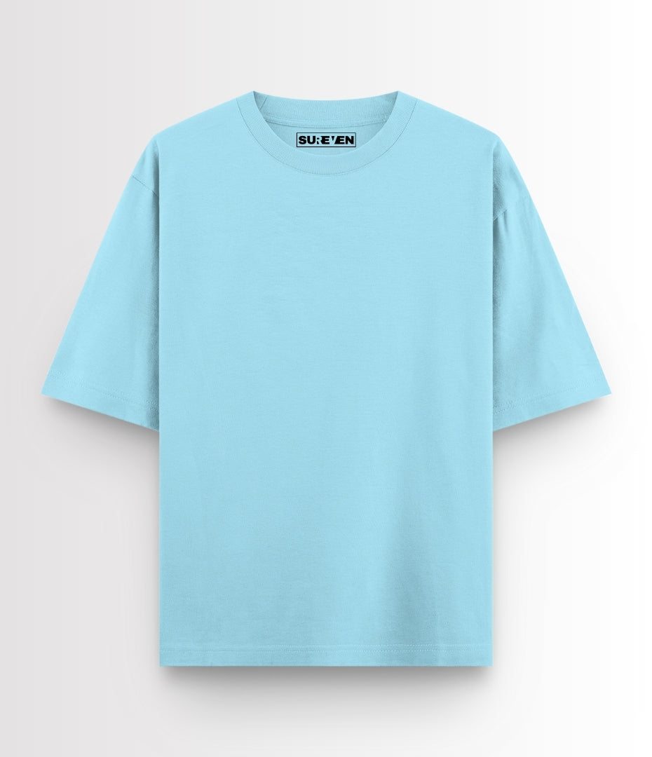 Skyline Blue Oversized T-Shirt