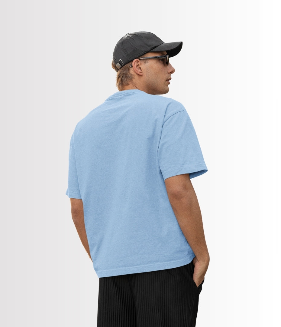 Skyline Blue Oversized T-Shirt