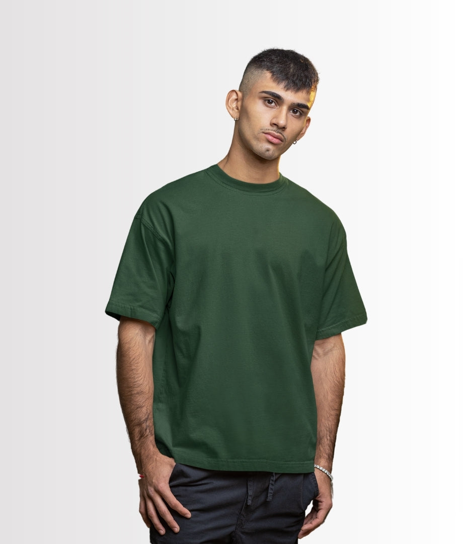 Evergreen Edge Oversized T-Shirt