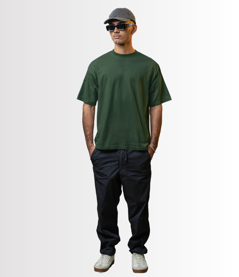 Evergreen Edge Oversized T-Shirt