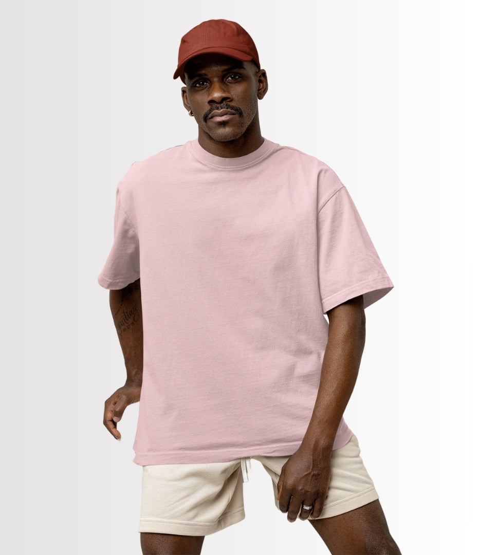 Rosé Quartz Oversized T-Shirt