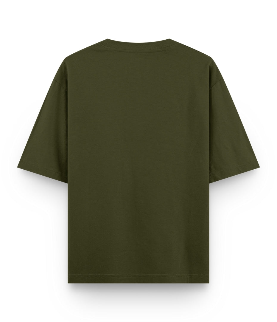 Moss Olive Oversized T-Shirt