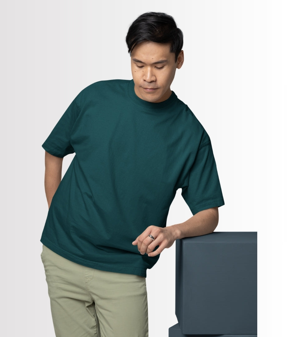 Deep Petrol Oversized T-Shirt