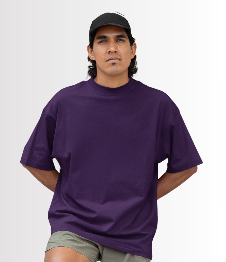 Imperial Plum Oversized T-Shirt
