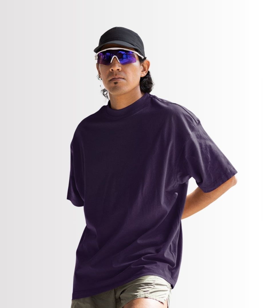 Imperial Plum Oversized T-Shirt