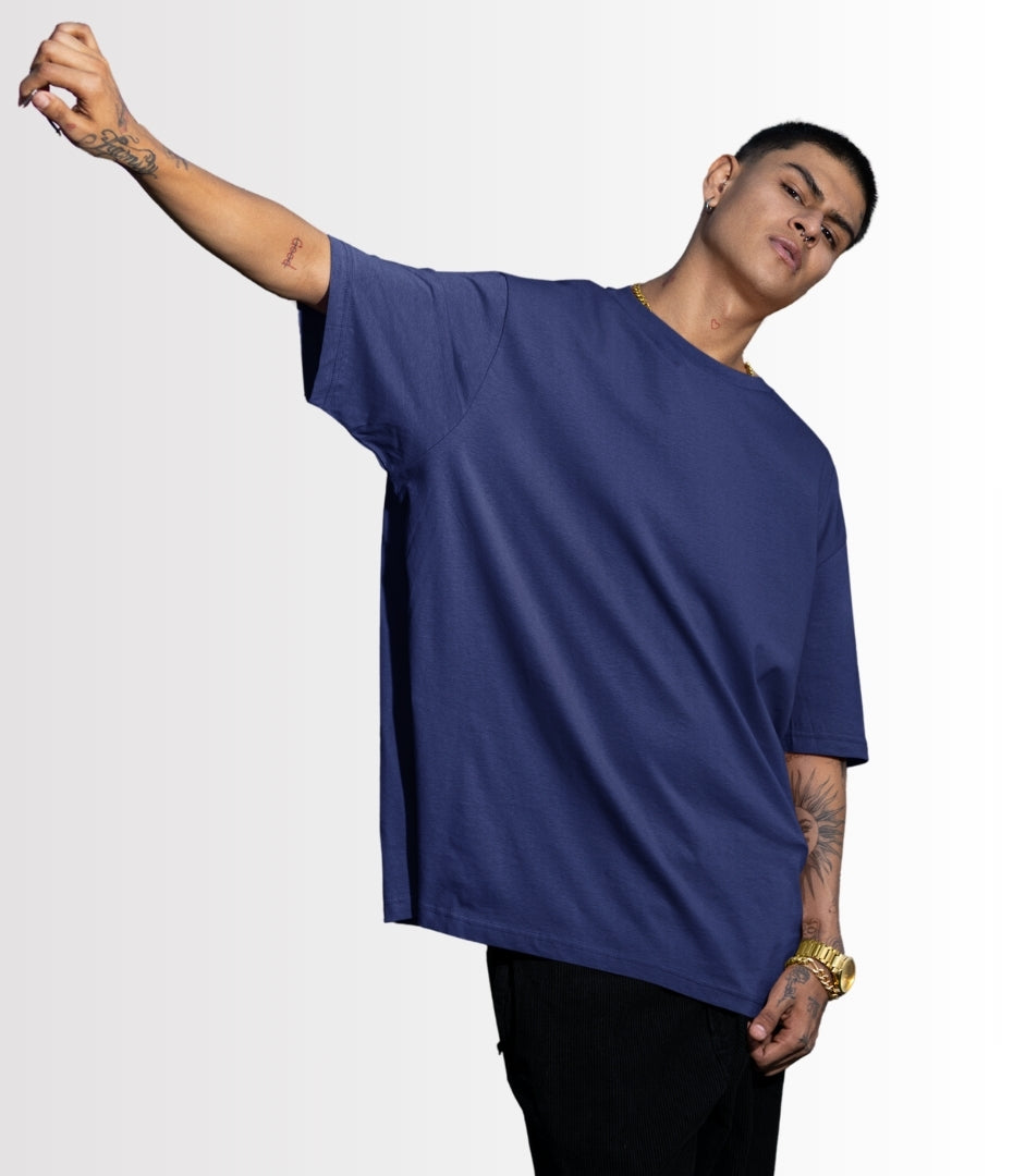 Regal Wave Oversized T-Shirt