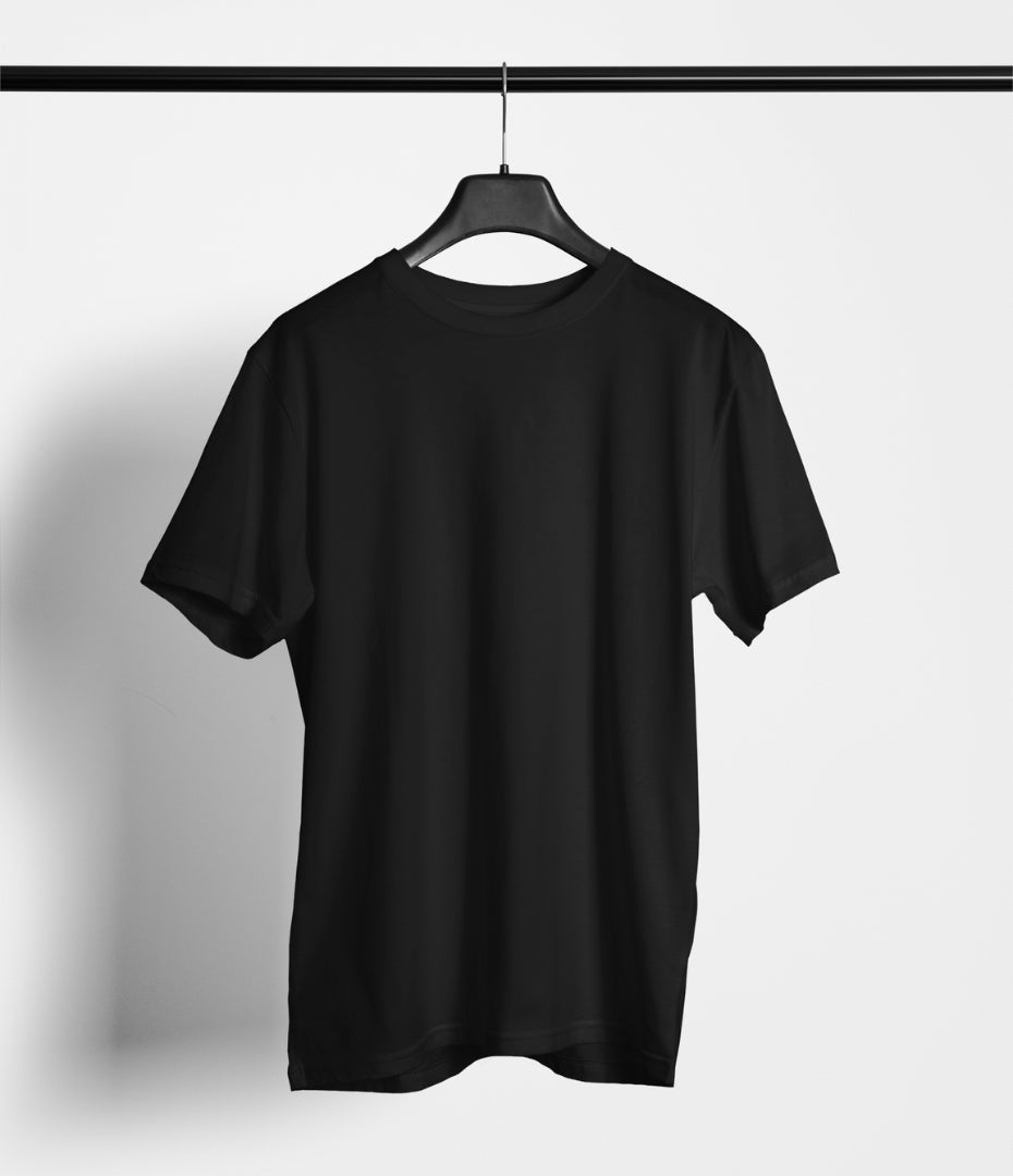 Onyx Black Crewneck T-Shirt