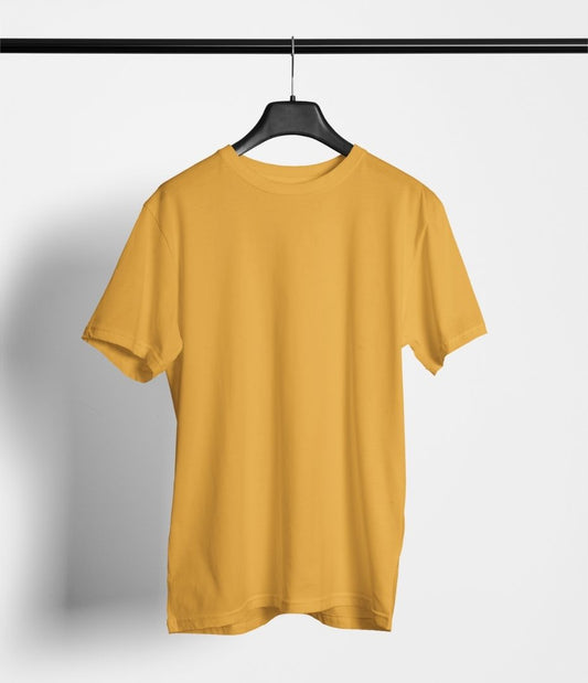 Amber Glow Cotton T-Shirt