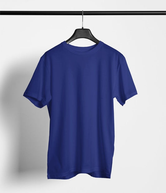 Regal Blue Cotton T-Shirt