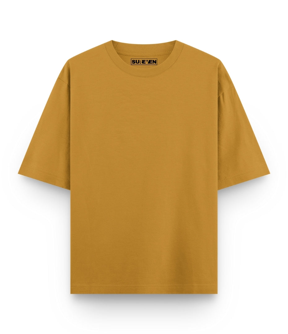 Vintage Mustard Oversized T-Shirt