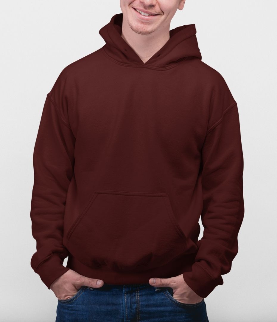 Crimson Depth Hoodie