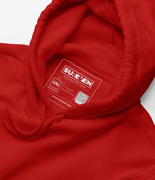 Firetrail – Men’s Hoodie in Red