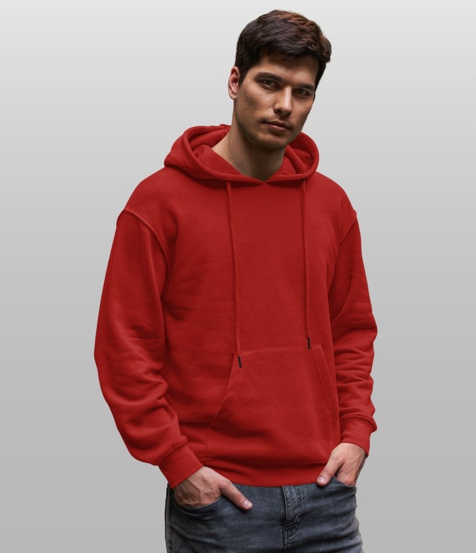 Firetrail – Men’s Hoodie in Red