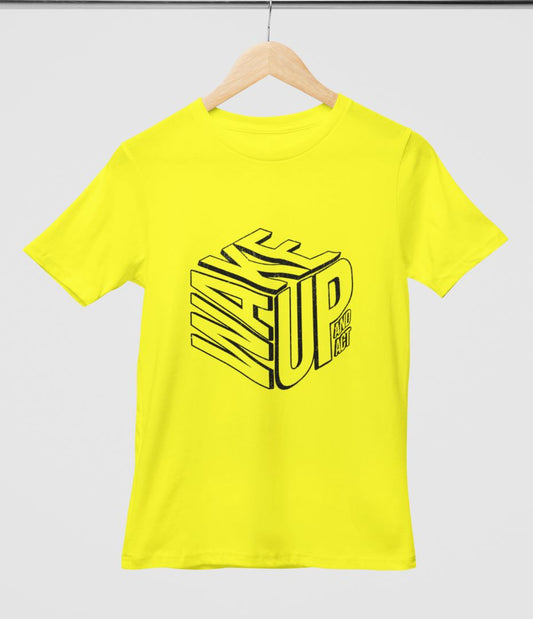 Amber Glow Cotton T-Shirt (Sample Order)