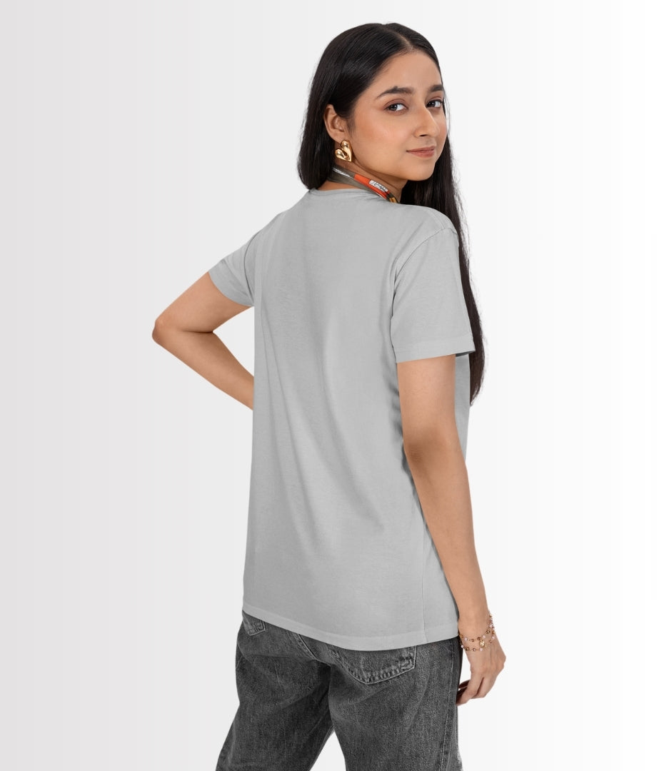 Whisper Grey Oversized T-Shirt