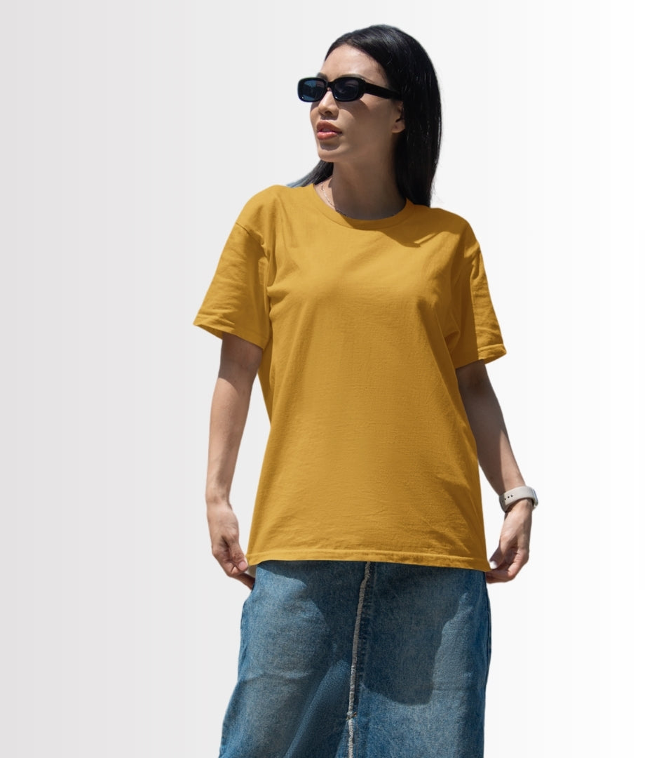 Golden Mirage Oversized T-Shirt