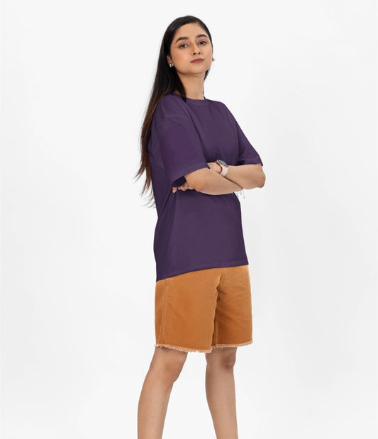 Violet Majesty Oversized T-Shirt