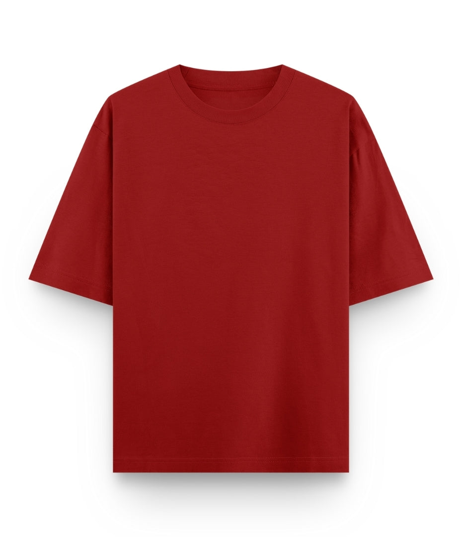 Scarlet Bloom Oversized T-Shirt
